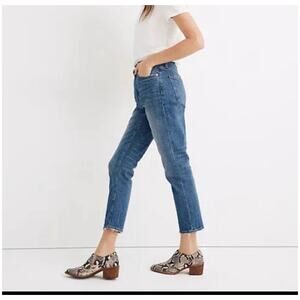 Madewell High Rise Slim Boyjean Jeans 24